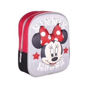 CERDÁ LIFE'S LITTLE MOMENTS Mochila 3D Infantil de Minnie Mouse de Bosillo Unico-Licencia Oficial Disney, Unisex niños, Multicalor, Normal